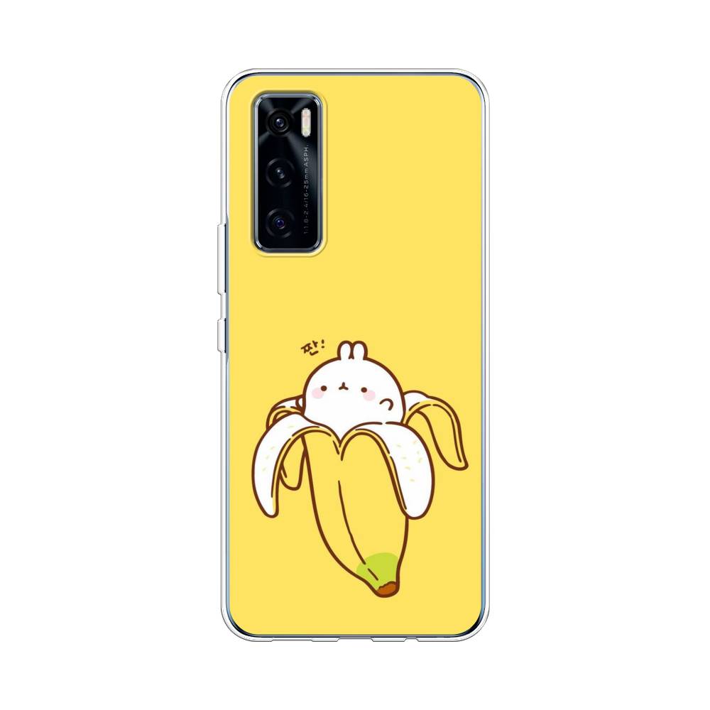 

Чехол Awog на Vivo V20 SE "Зайчик-бананчик", Разноцветный, 263550-2