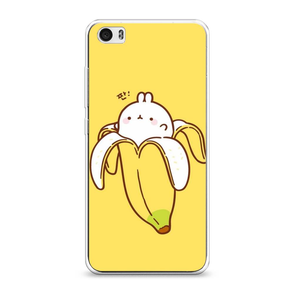 

Чехол Awog на Xiaomi Mi5 "Зайчик-бананчик", Разноцветный, 30450-2