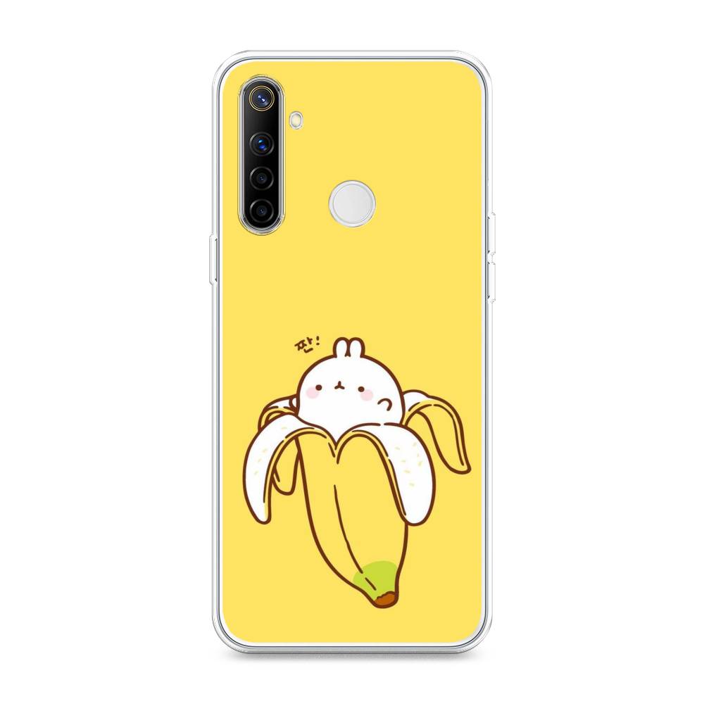 

Чехол Awog на Realme 6i "Зайчик-бананчик", Разноцветный, 252950-2