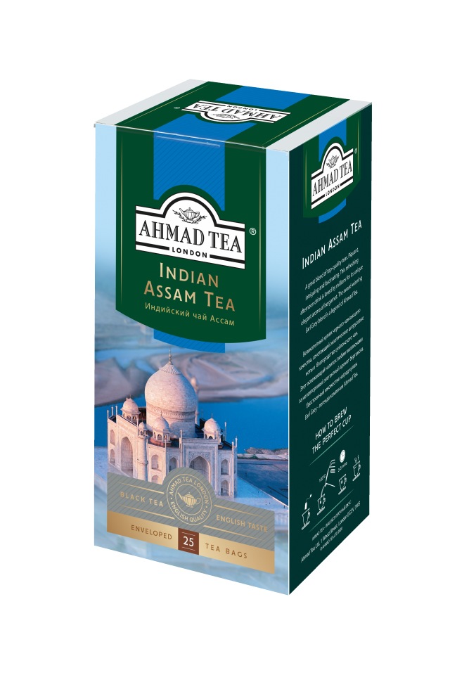 Чай черный Ahmad Tea Indian Assam Tea индийский ассам в пакетиках 2 г х 25 шт