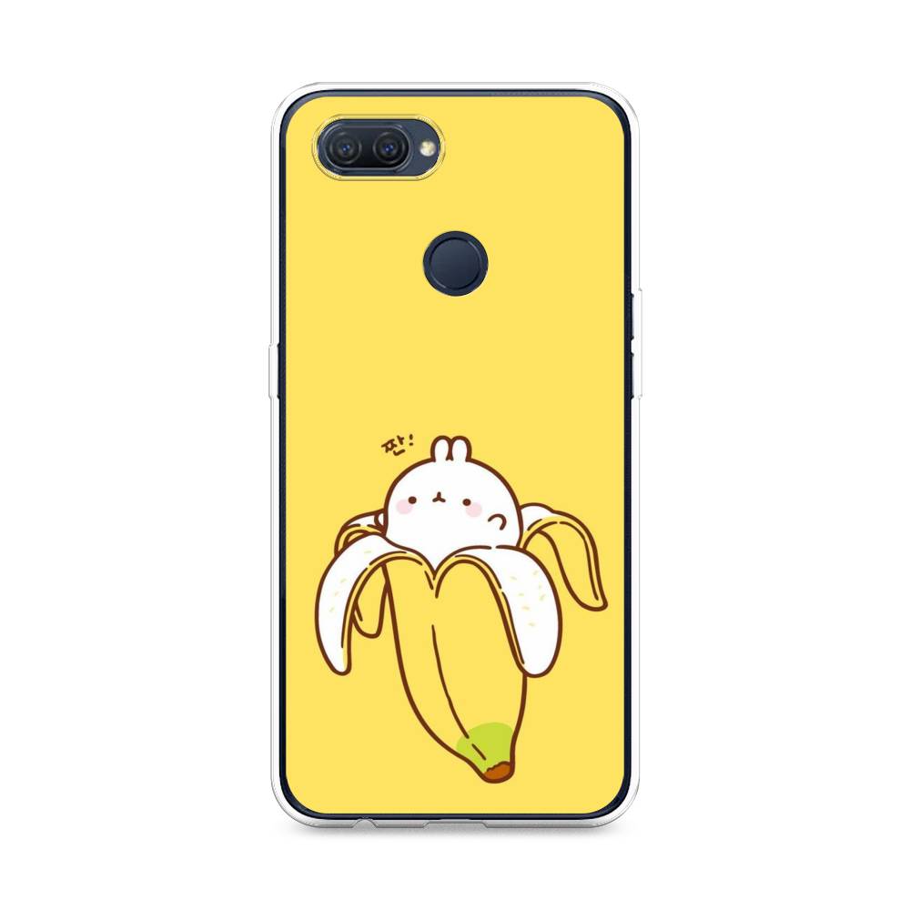 

Чехол Awog на Oppo A12 "Зайчик-бананчик", Разноцветный, 253450-2