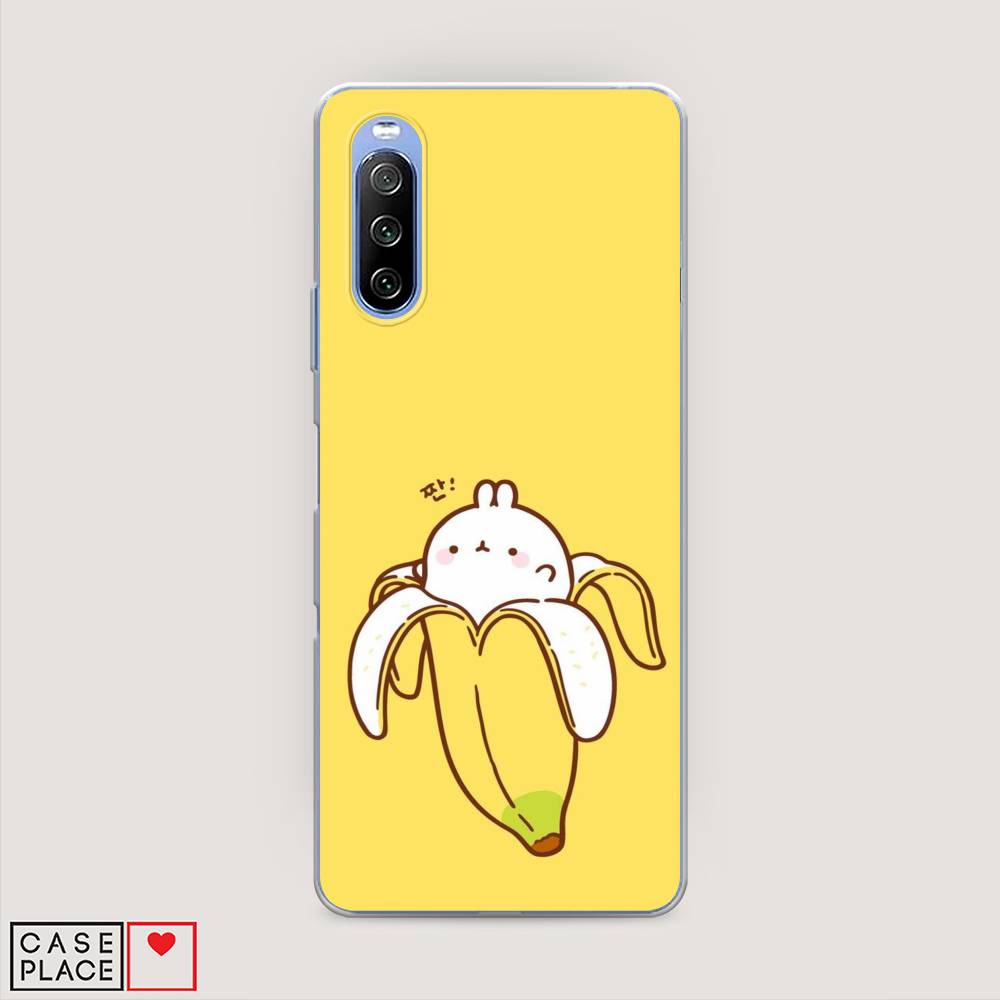 

Чехол Awog на Sony Xperia 10 III "Зайчик-бананчик", Разноцветный, 54950-2