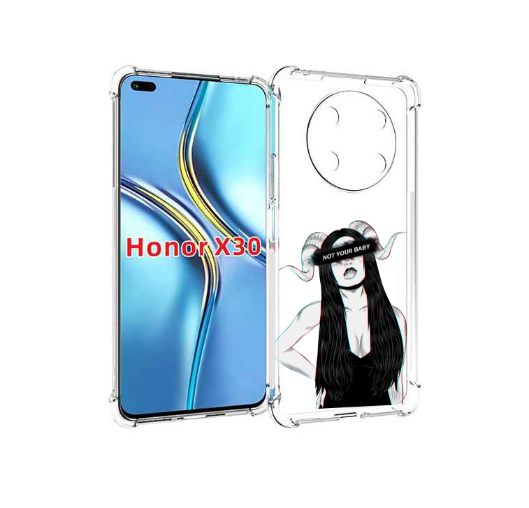 

Чехол MyPads not-your для Honor X30 / Magic4 Lite 5G, Прозрачный, Tocco