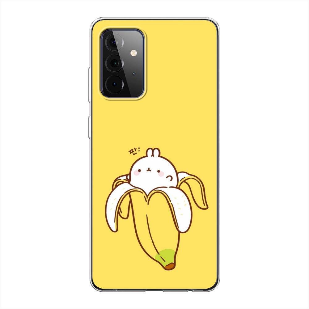 

Чехол Awog на Samsung Galaxy A72 / Самсунг A72 "Зайчик-бананчик", Разноцветный, 2101950-2