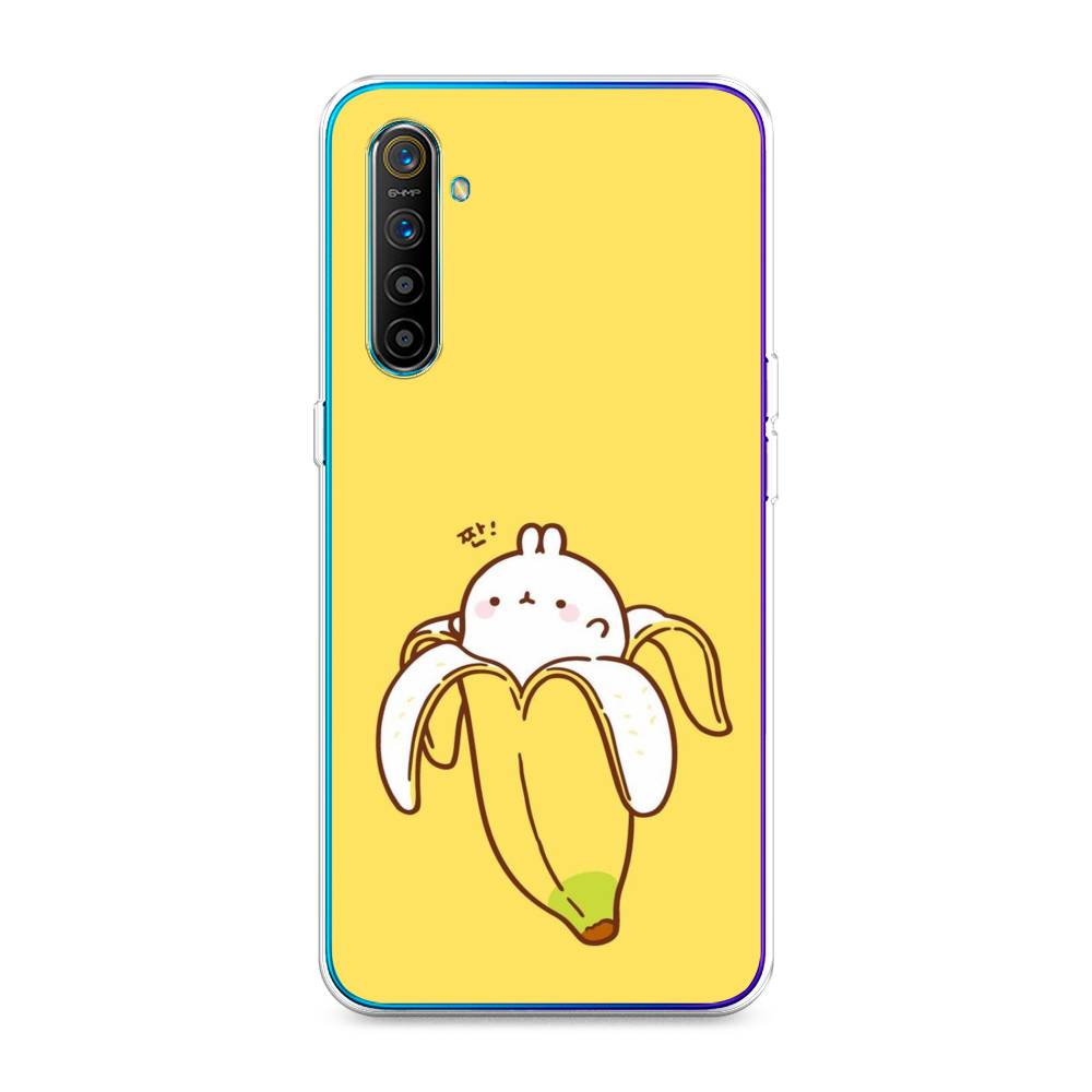 

Чехол Awog на Realme XT "Зайчик-бананчик", Разноцветный, 251450-2