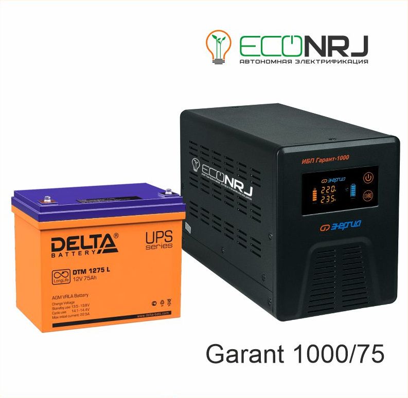 Энергия Гарант-1000 + Delta DTM 1275 L