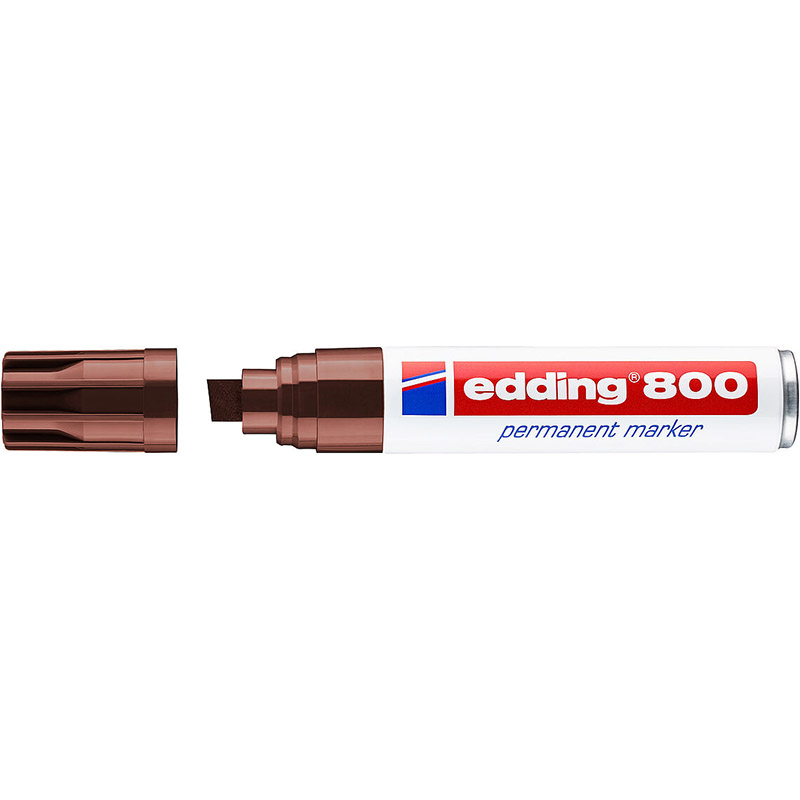

Маркер перманентный Edding 800 4-12 мм с квадратным наконечником коричневый
