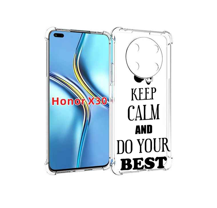 

Чехол MyPads keep-calm-and для Honor X30 / Magic4 Lite 5G, Прозрачный, Tocco