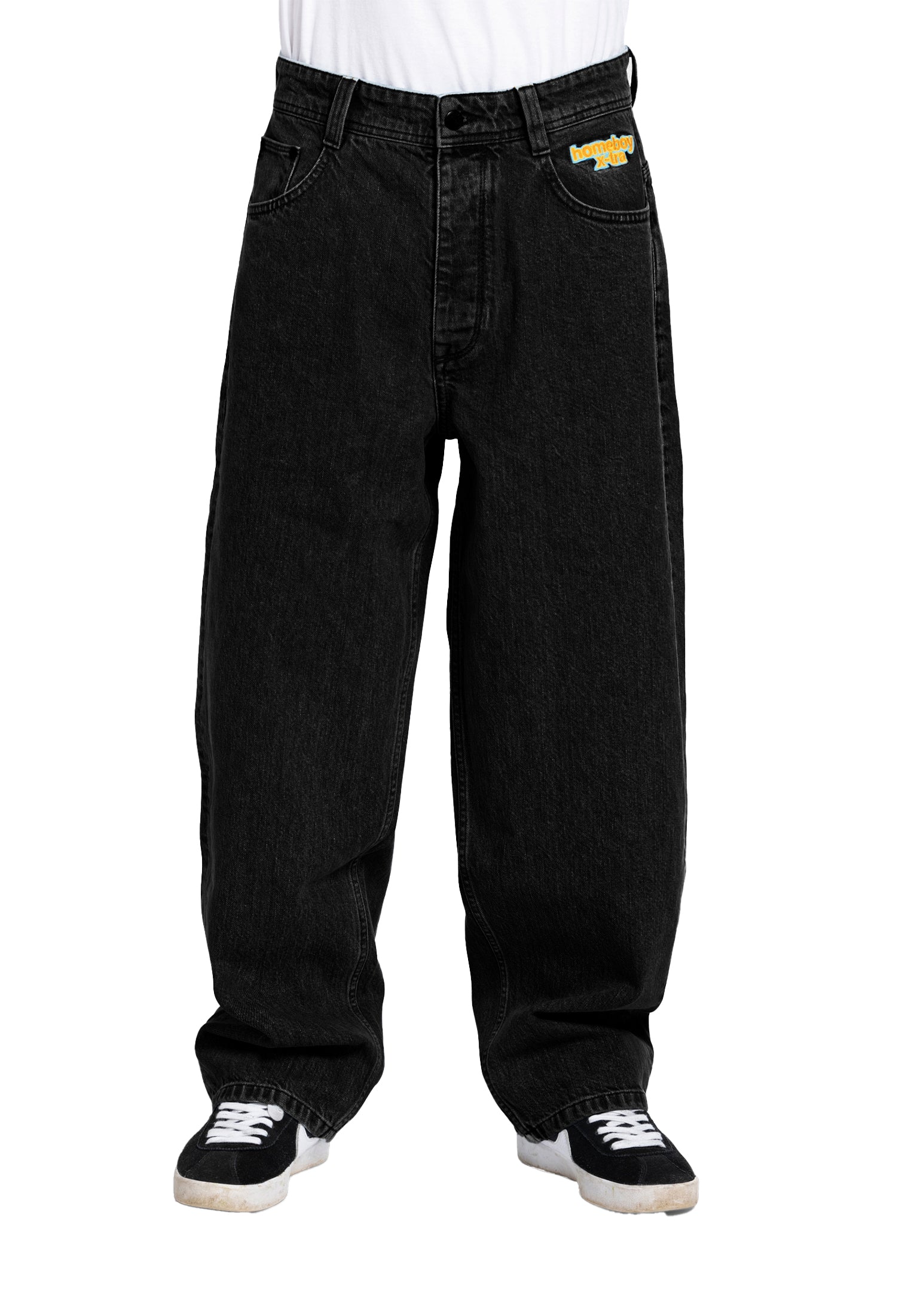 

Джинсы унисекс HOMEBOY x-tra MONSTER черные 31/32, Черный, x-tra MONSTER