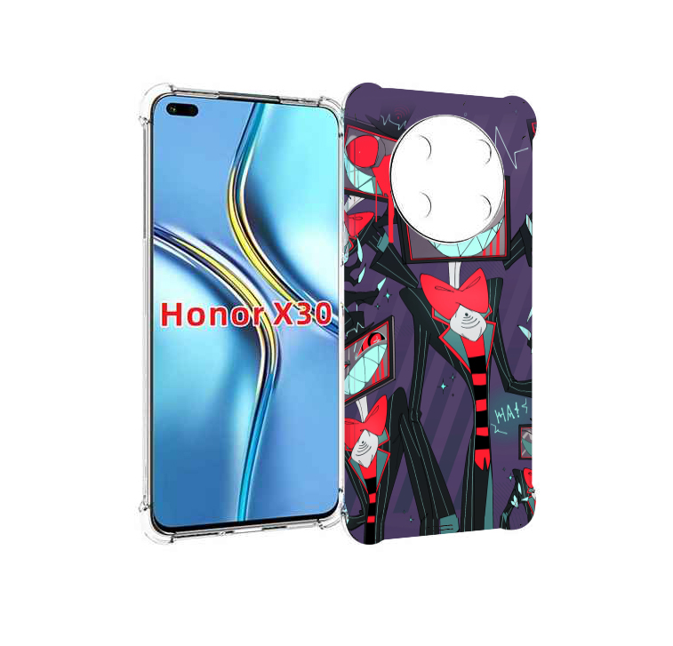 

Чехол MyPads hazbin hotel для Honor X30 / Magic4 Lite 5G, Прозрачный, Tocco