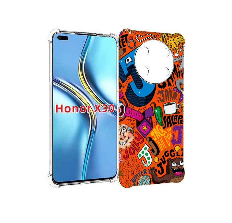 

Чехол MyPads funky-decor для Honor X30 / Magic4 Lite 5G, Прозрачный, Tocco