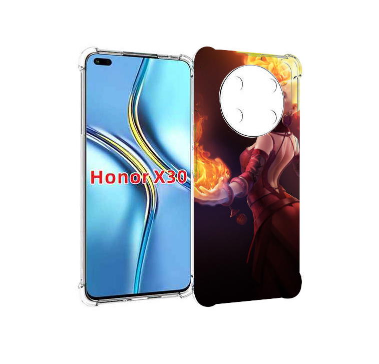 

Чехол MyPads dota 2 Lina для Honor X30 / Magic4 Lite 5G, Прозрачный, Tocco
