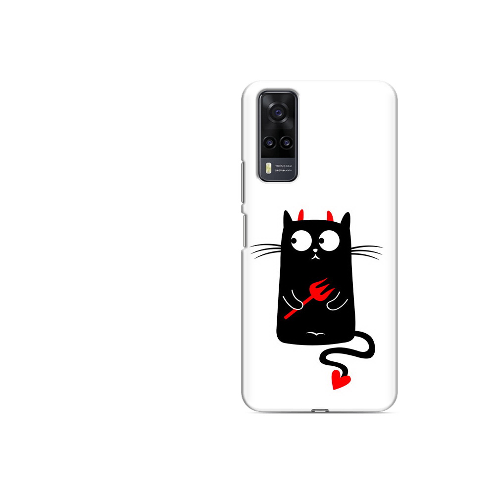 

Чехол MyPads Tocco для Vivo Y31 Кот демон (PT157735.439.97), Прозрачный, Tocco