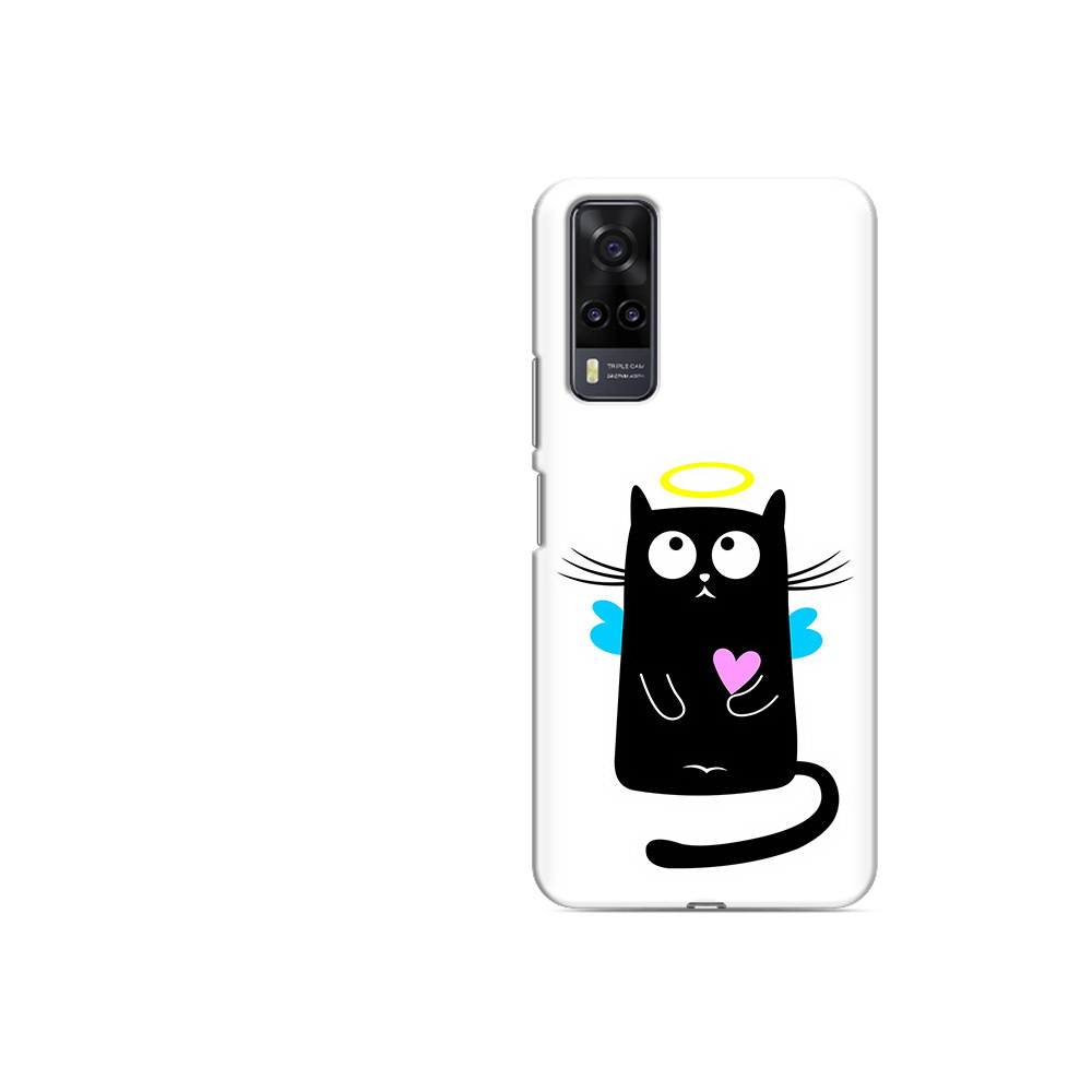 

Чехол MyPads Tocco для Vivo Y31 Кот ангелок (PT157735.439.96), Прозрачный, Tocco