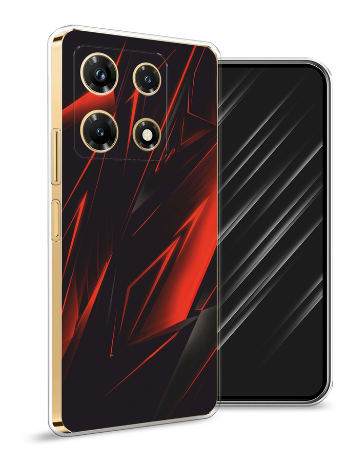 

Чехол Awog на Infinix Note 30 Pro, Бордовый;красный;черный, 3104550-3