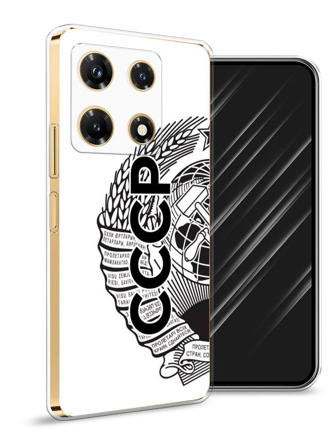 

Чехол Awog на Infinix Note 30 Pro, Черный;серый;белый, 3104550-10