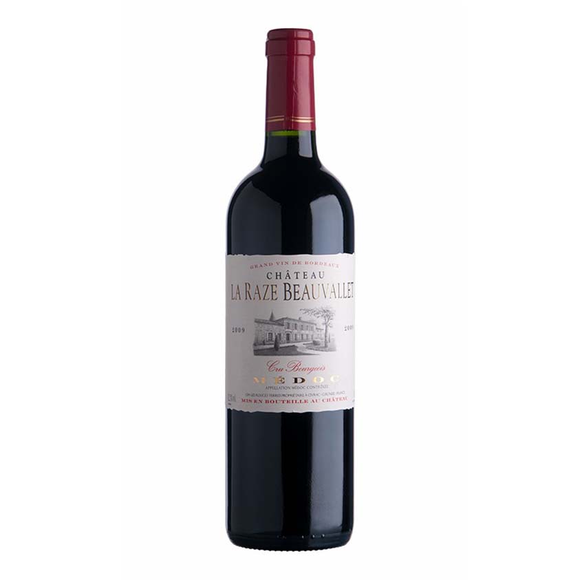 

Вино Chateau La Raze Beauvallet Cru Bourgeois Medoc AOC красное сухое 12,5% 0,75 л