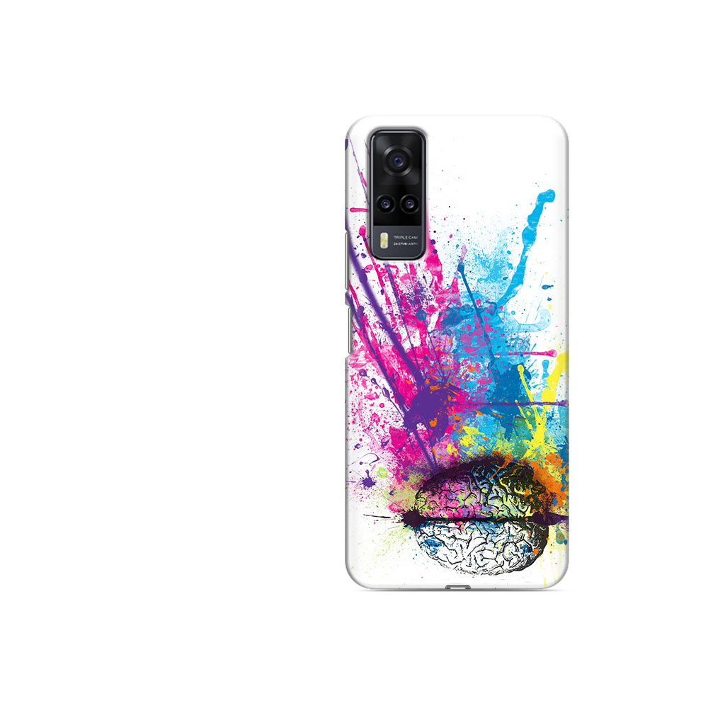 

Чехол MyPads Tocco для Vivo Y31 яркий красочный мозг (PT157735.439.710), Прозрачный, Tocco