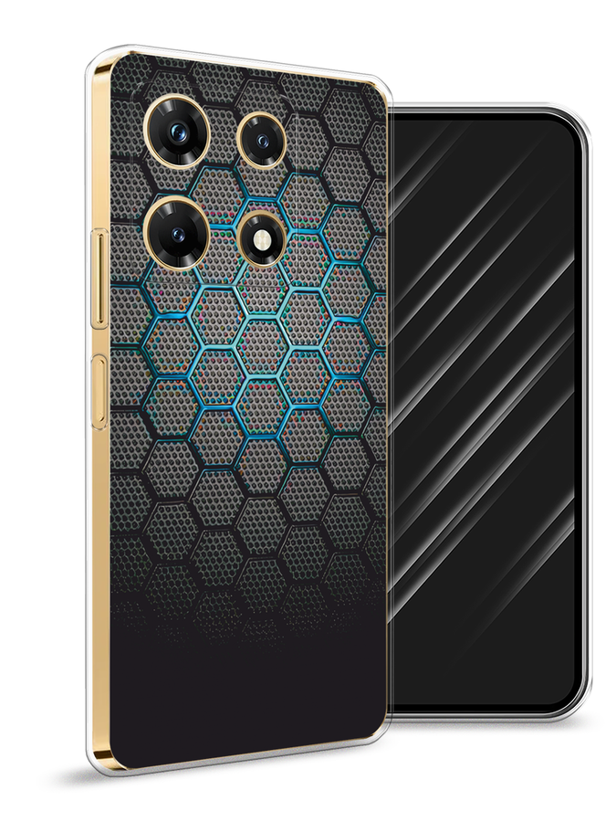 

Чехол Awog на Infinix Note 30 Pro, Бирюзовый;синий;черный, 3104550-3
