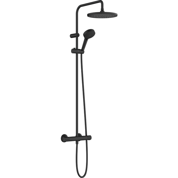 Душевая система hansgrohe Vernis Blend Showerpipe 240 1jet с термостатом 26426670, матовый душевая штанга river