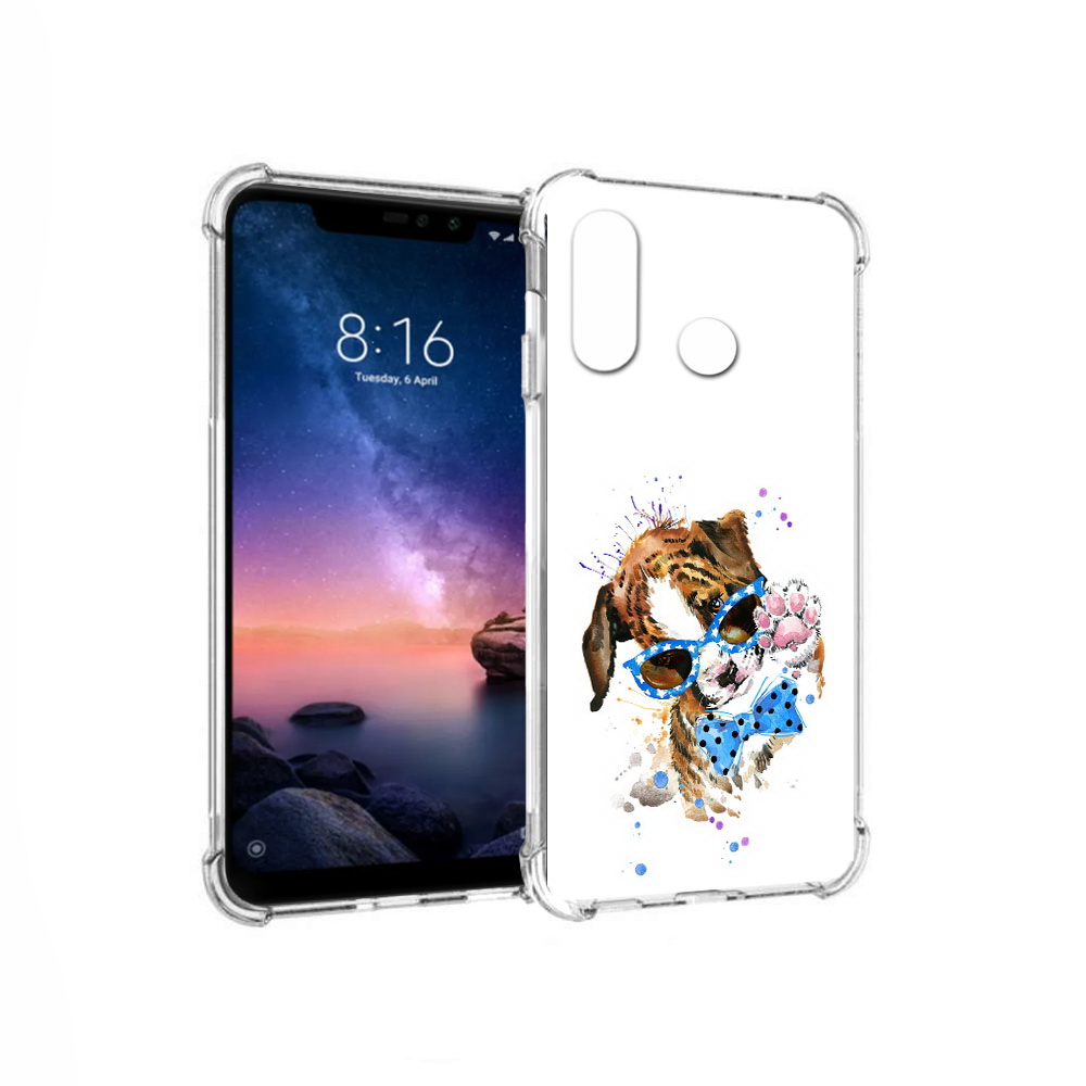 

Чехол MyPads Tocco для Xiaomi Redmi Note 6 лапочка (PT118671.310.434), Прозрачный, Tocco