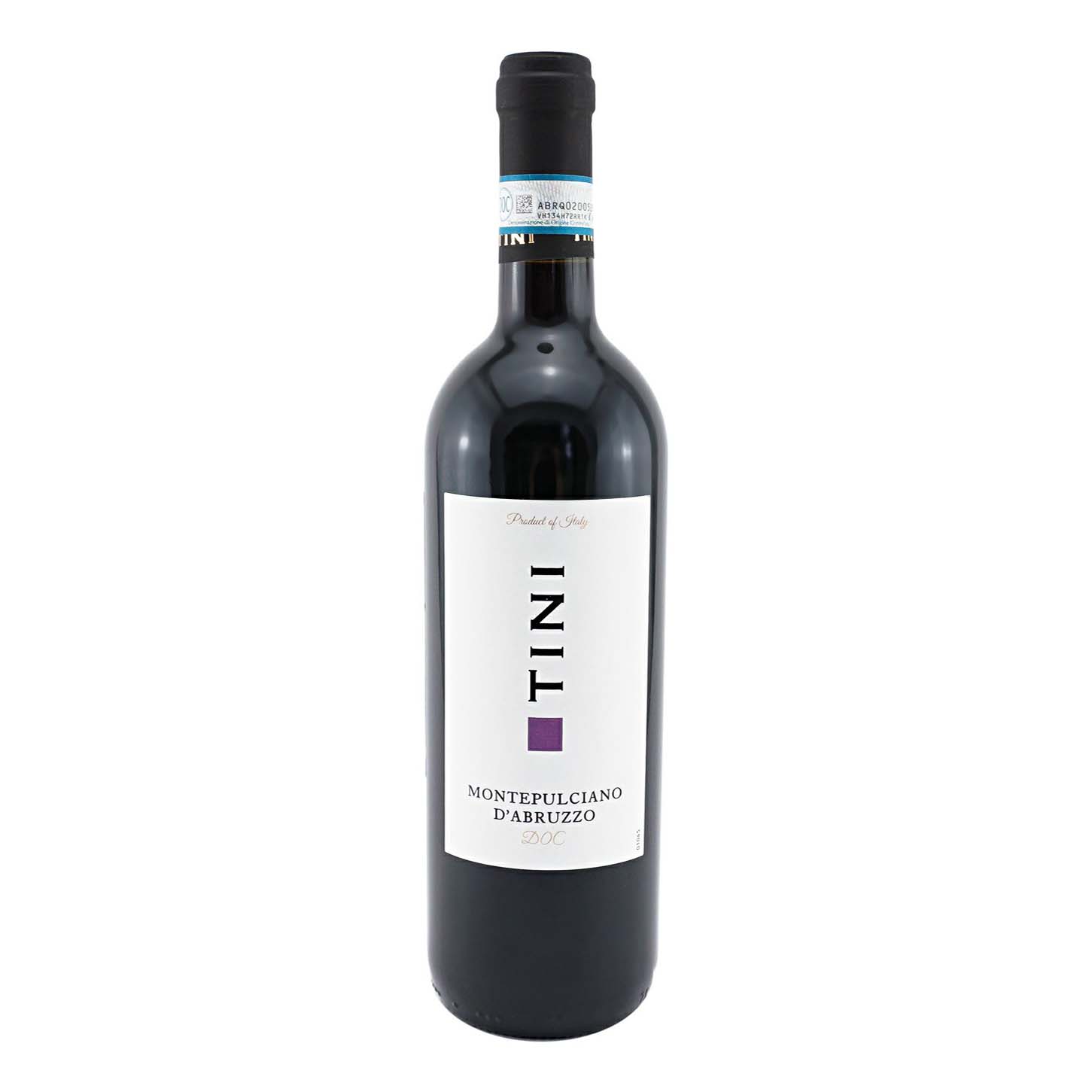 

Вино Tini Montepulciano d'Abruzzo красное сухое 12,5% 0,75 л