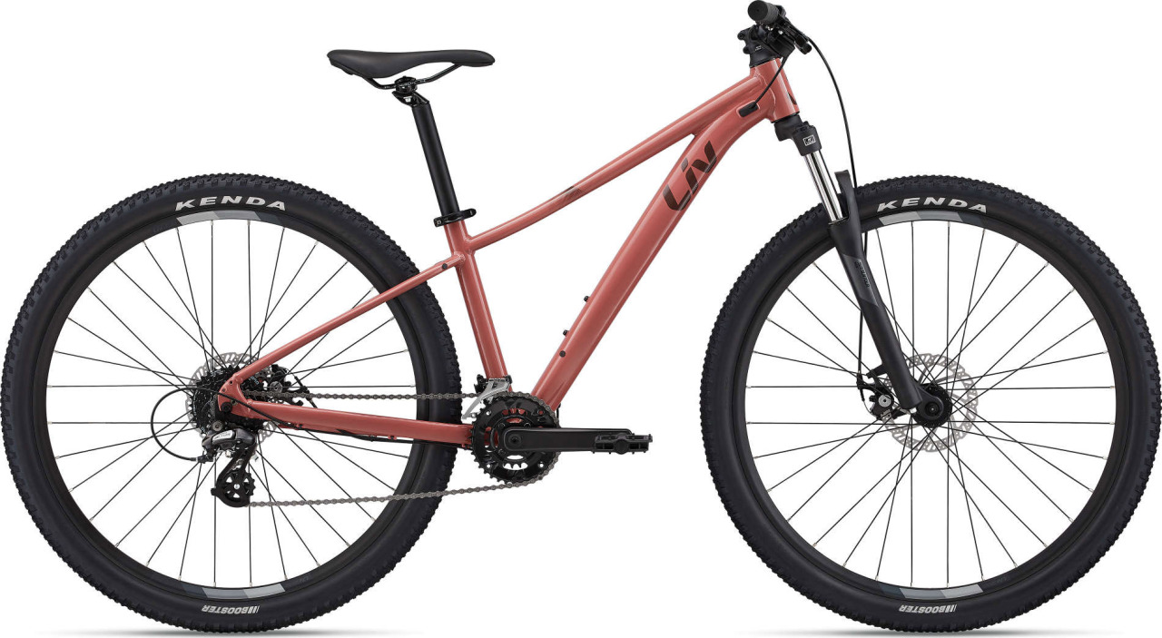 Женский велосипед Giant Tempt 4 27,5 (2022) Розовый 14.5