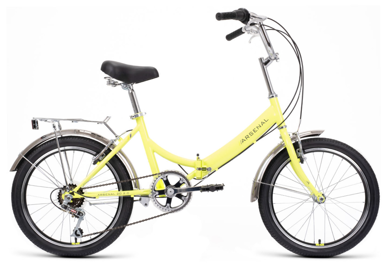 Складной велосипед Forward Arsenal 20 20 2022 Зеленый Серый 20 1563500₽