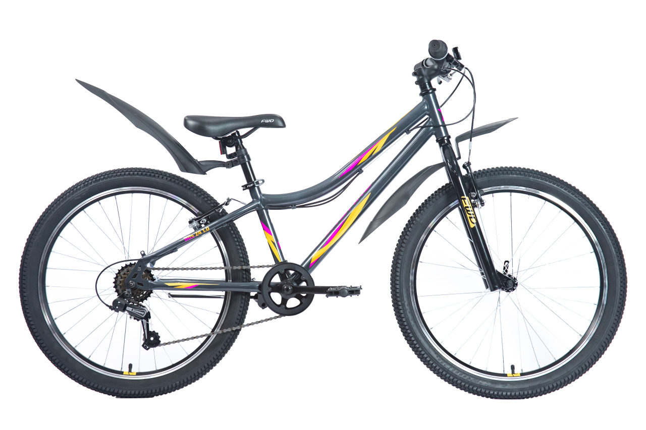 Подростковый велосипед Forward Iris 24 10 2022 Серый Розовый 24 2152500₽