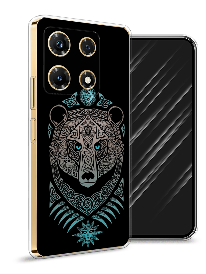 

Чехол Awog на Infinix Note 30 Pro, Черный;серый, 3104550-2