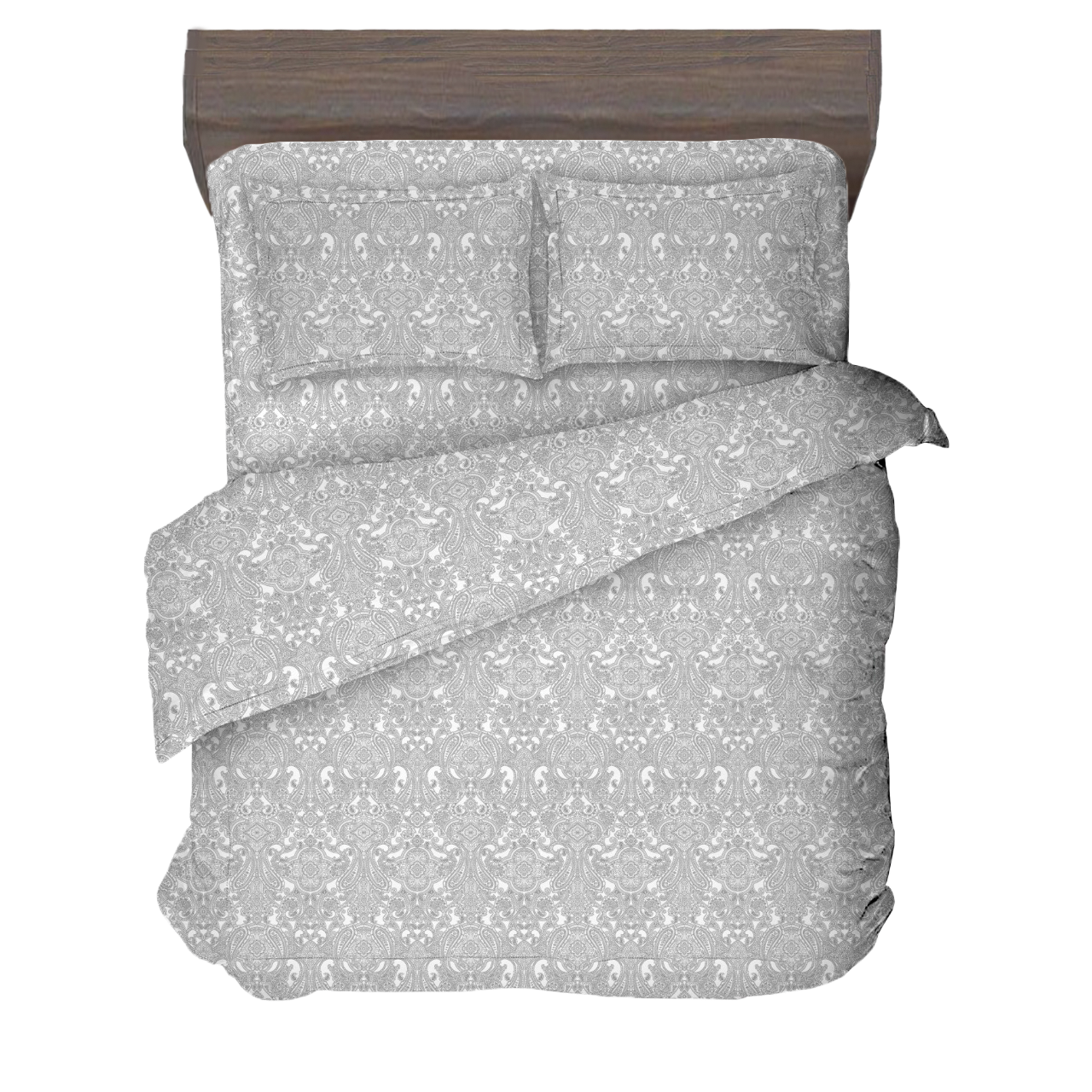 фото Комплект постельного белья ventura life ранфорс, 1,5 спальный (50х70), северная капля
