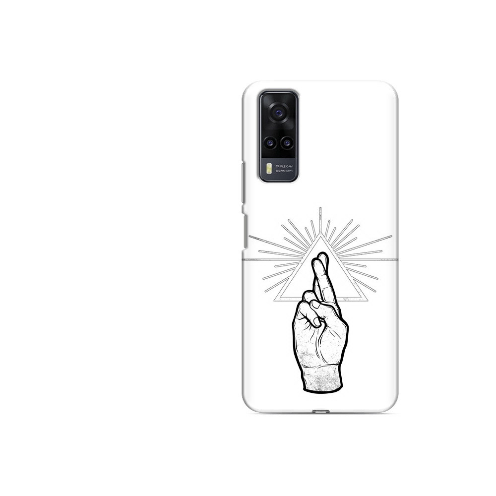 

Чехол MyPads Tocco для Vivo Y31 черно белая рука (PT157735.439.681), Прозрачный, Tocco