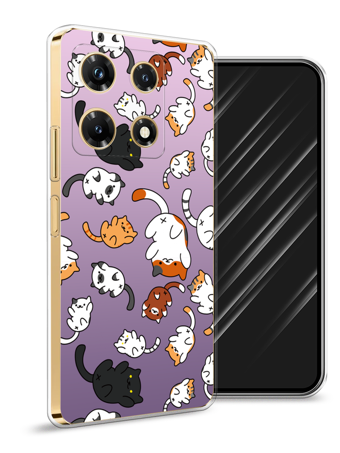 

Чехол Awog на Infinix Note 30 Pro, Фиолетовый;белый, 3104550-7