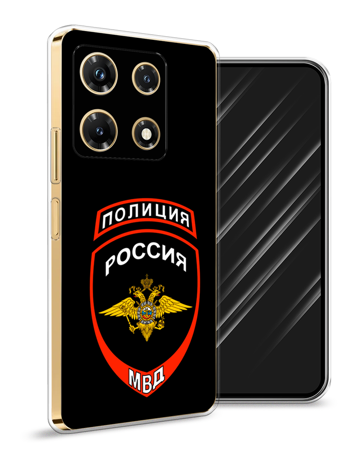

Чехол Awog на Infinix Note 30 Pro, Черный;красный;белый, 3104550-5