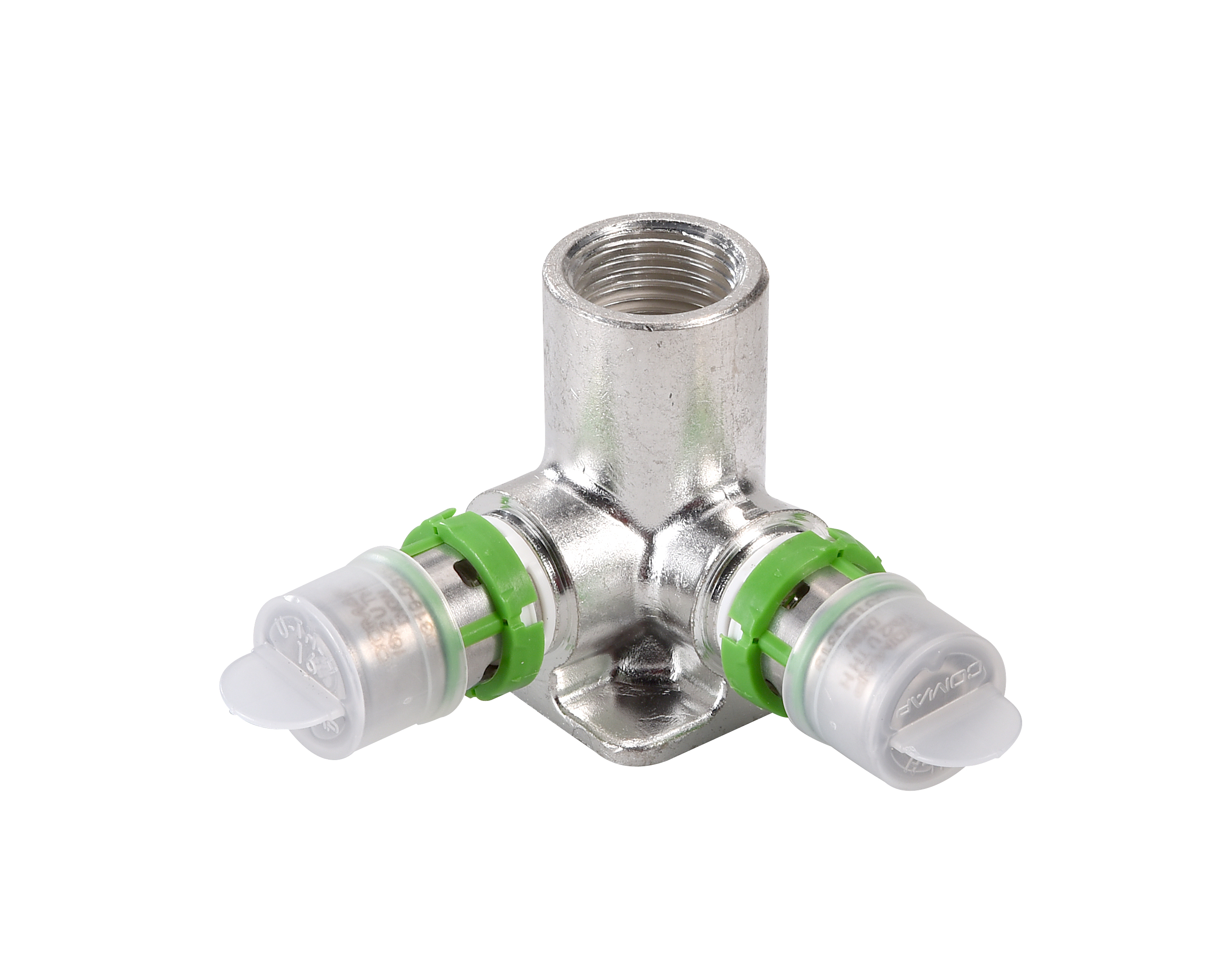 

Водорозетка двойная Comap SkinPress 20-1/2" Пресс Латунь, SkinPress