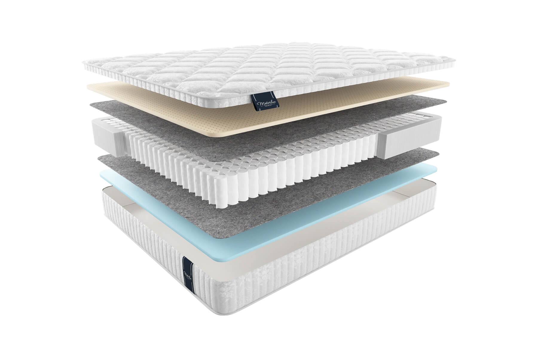 

Матрас MaterLux Ecologic Dream Maxi 160x190, Белый;коричневый, ECOLOGIC DREAM MAXI