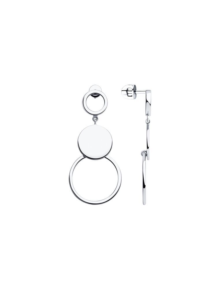 

Серьги из серебра SOKOLOV 94023398, 94023398_k