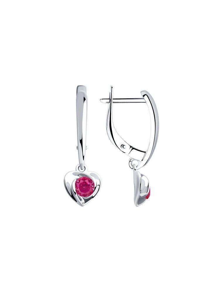 

Серьги из серебра с корундом SOKOLOV 94023288, 94023288