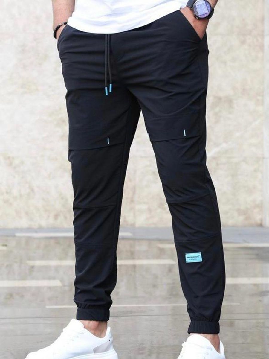 Спортивные брюки мужские sport6 черные L