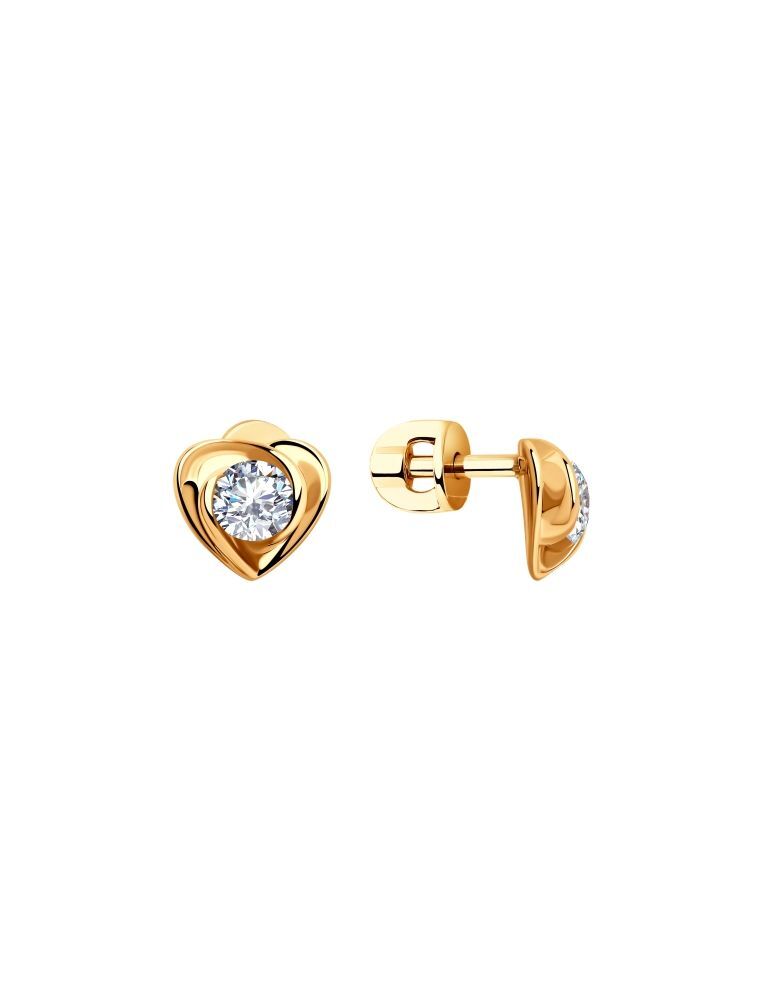 

Серьги из серебра с фианитом SOKOLOV 93020914, 93020914_k