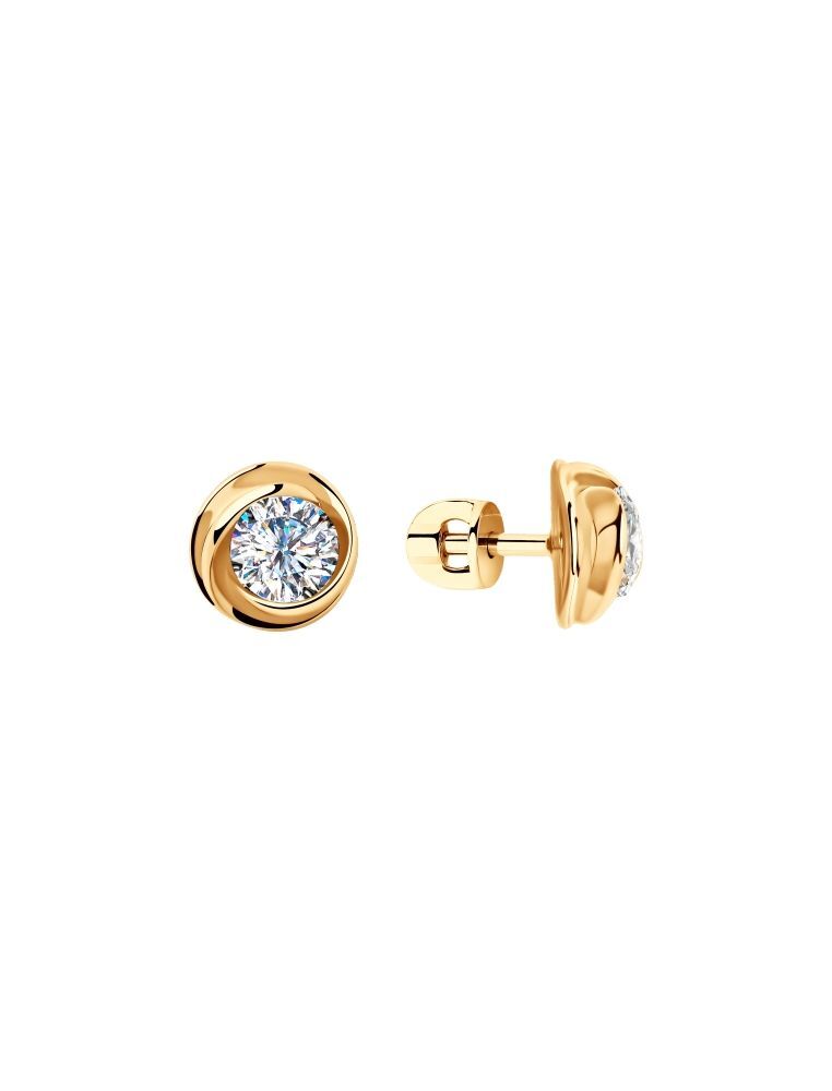 

Серьги из серебра с фианитом SOKOLOV 93020909, 93020909_k
