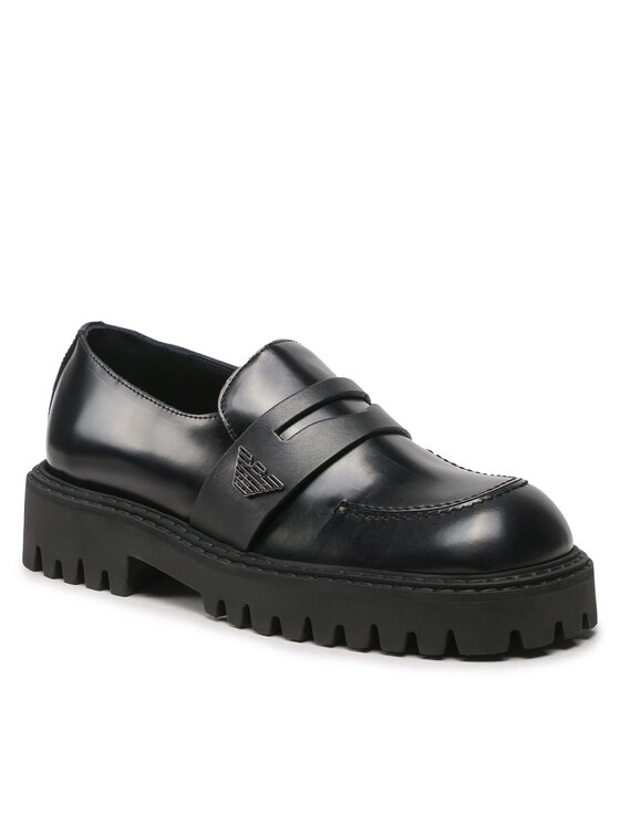 

Лоферы X4A177 XN631 K001 Emporio Armani Черный 44 EU, X4A177 XN631 K001