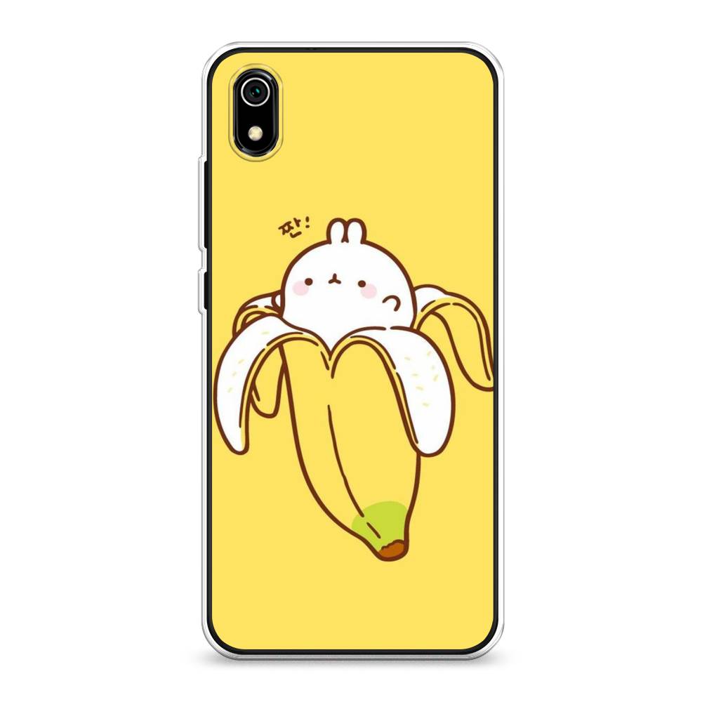 

Чехол Awog на Xiaomi Redmi 7A "Зайчик-бананчик", Разноцветный, 35450-2