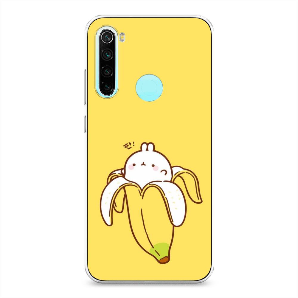 фото Чехол awog "зайчик-бананчик" для xiaomi redmi note 8