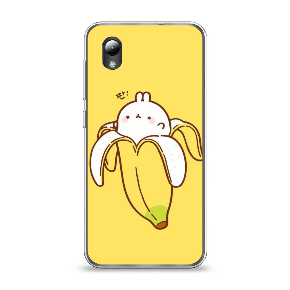 

Чехол Awog на ZTE Blade L8 / ЗТЕ Блэйд L8 "Зайчик-бананчик", Разноцветный, 132850-2