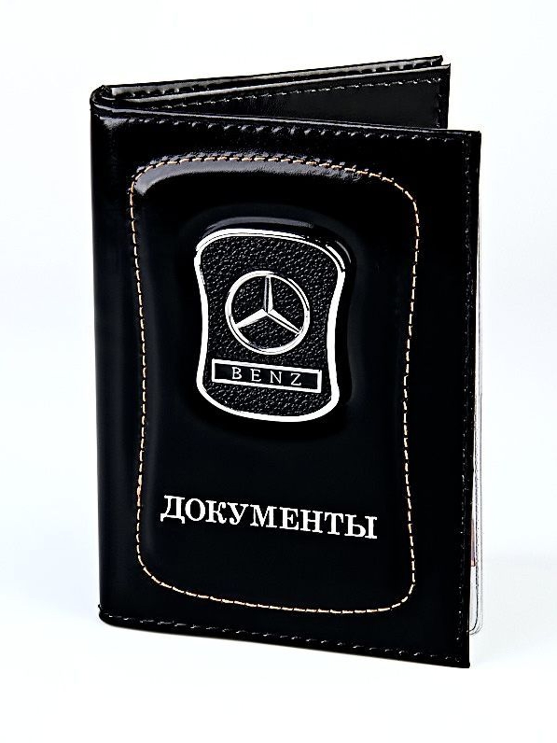 

Обложка для автодокументов унисекс NoBrand 361 черная, Черный, 361