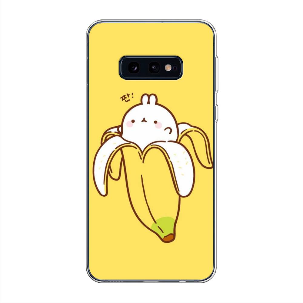

Чехол Awog на Samsung Galaxy S10E "Зайчик-бананчик", Разноцветный, 27250-2