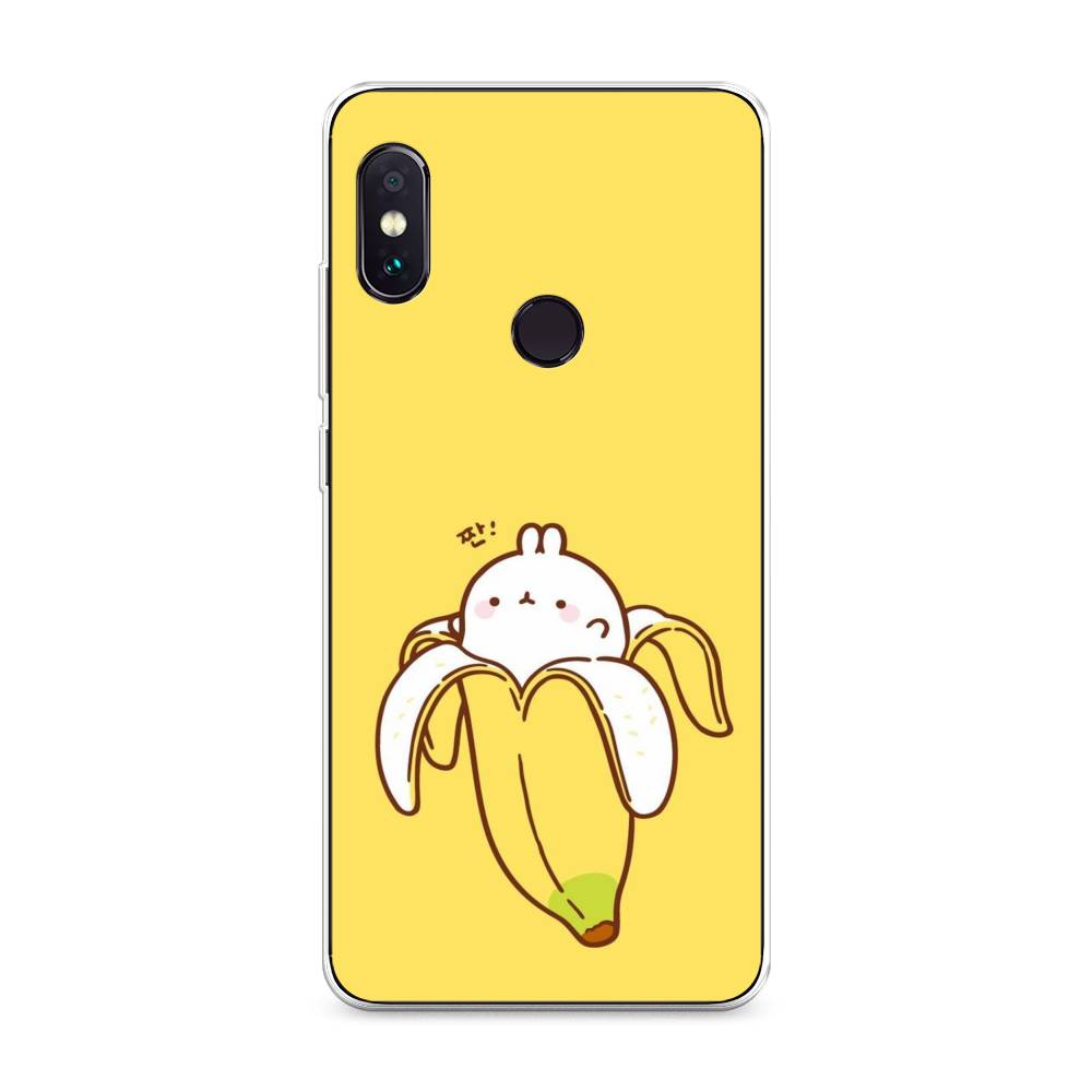 

Чехол Awog на Xiaomi Redmi Note 5/Note 5 Pro "Зайчик-бананчик", Разноцветный, 32750-2