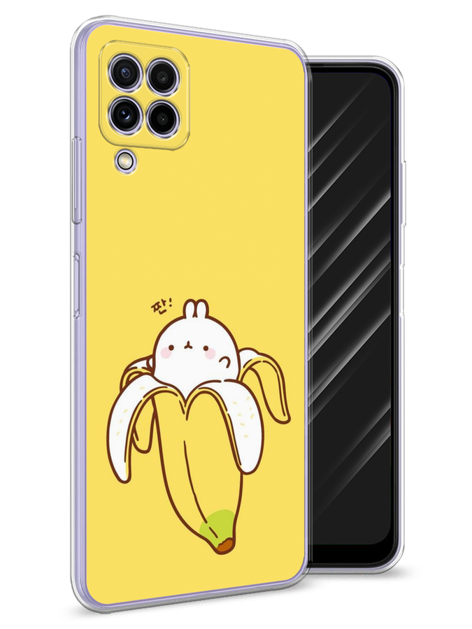 

Чехол Awog на Samsung Galaxy A22 / Самсунг A22 "Зайчик-бананчик", Разноцветный, 2103150-2