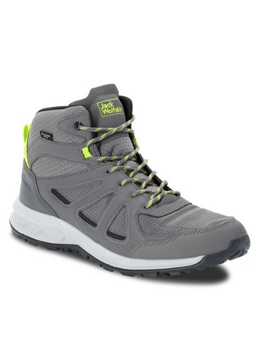 

Ботинки мужские Jack Wolfskin Woodland 2 Texapore Mid M 4051261 серые 40 EU, Серый, Woodland 2 Texapore Mid M 4051261